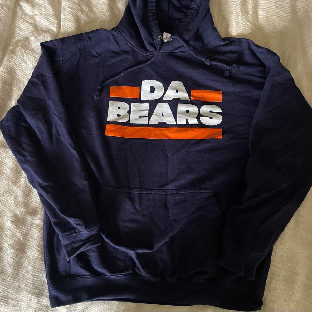 De Bears Women’s Hoodie Pullover Sweater Size Large Chicago Bears Football - Picture 2 of 5
